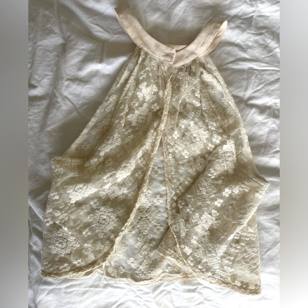 Jealous Tomato Lace Halter